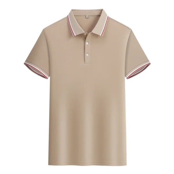 Customized logo for high-end polo shirts